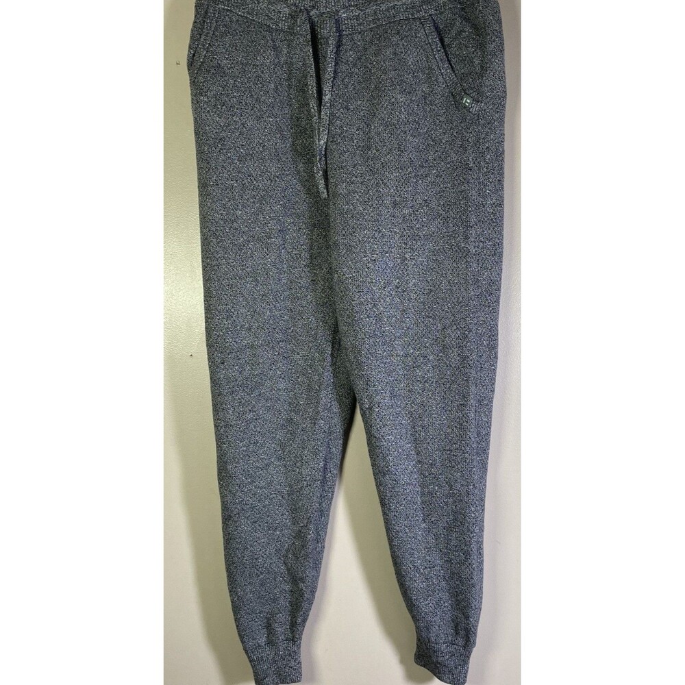Tommy John  Terry Joggers Women Large Textured Gray Unisex